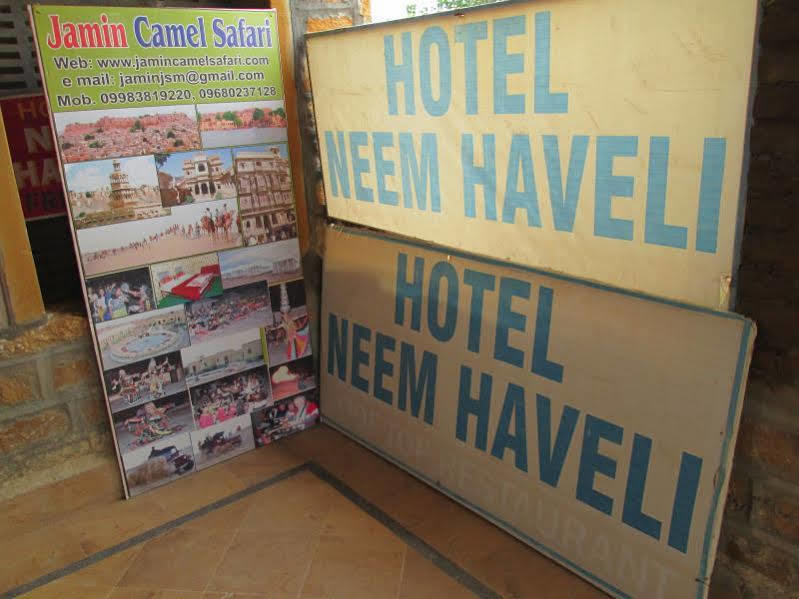 Hotel Neem Haveli Džaisalmér Exteriér fotografie